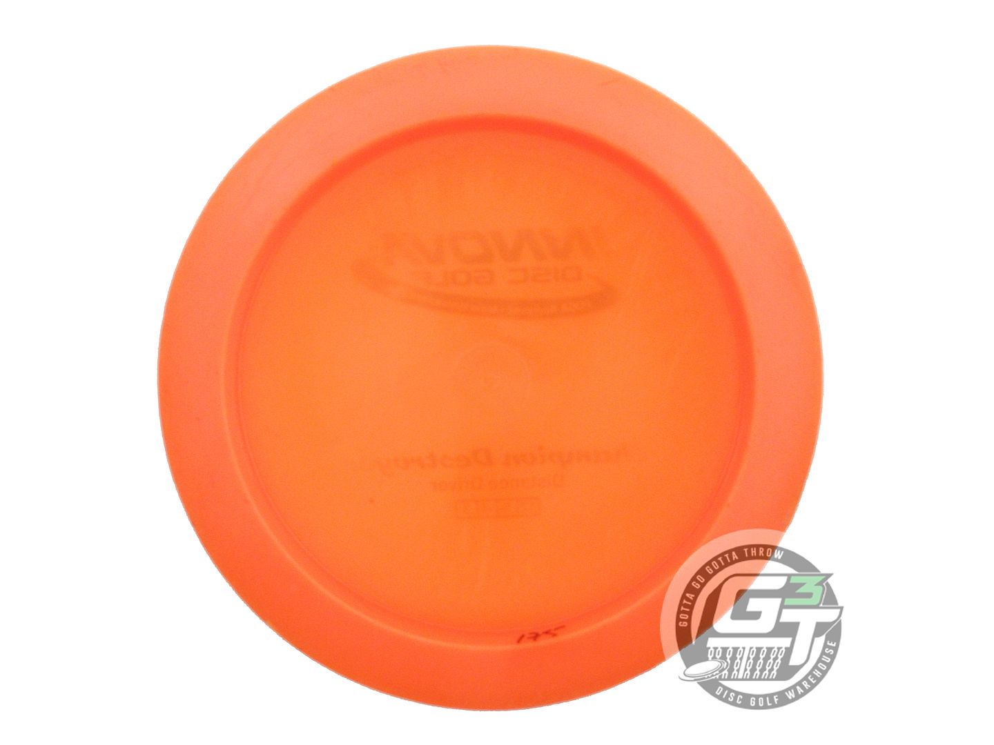 USED Innova Champion Destroyer 175g Orange Silver Foil Distance Driver Golf Disc