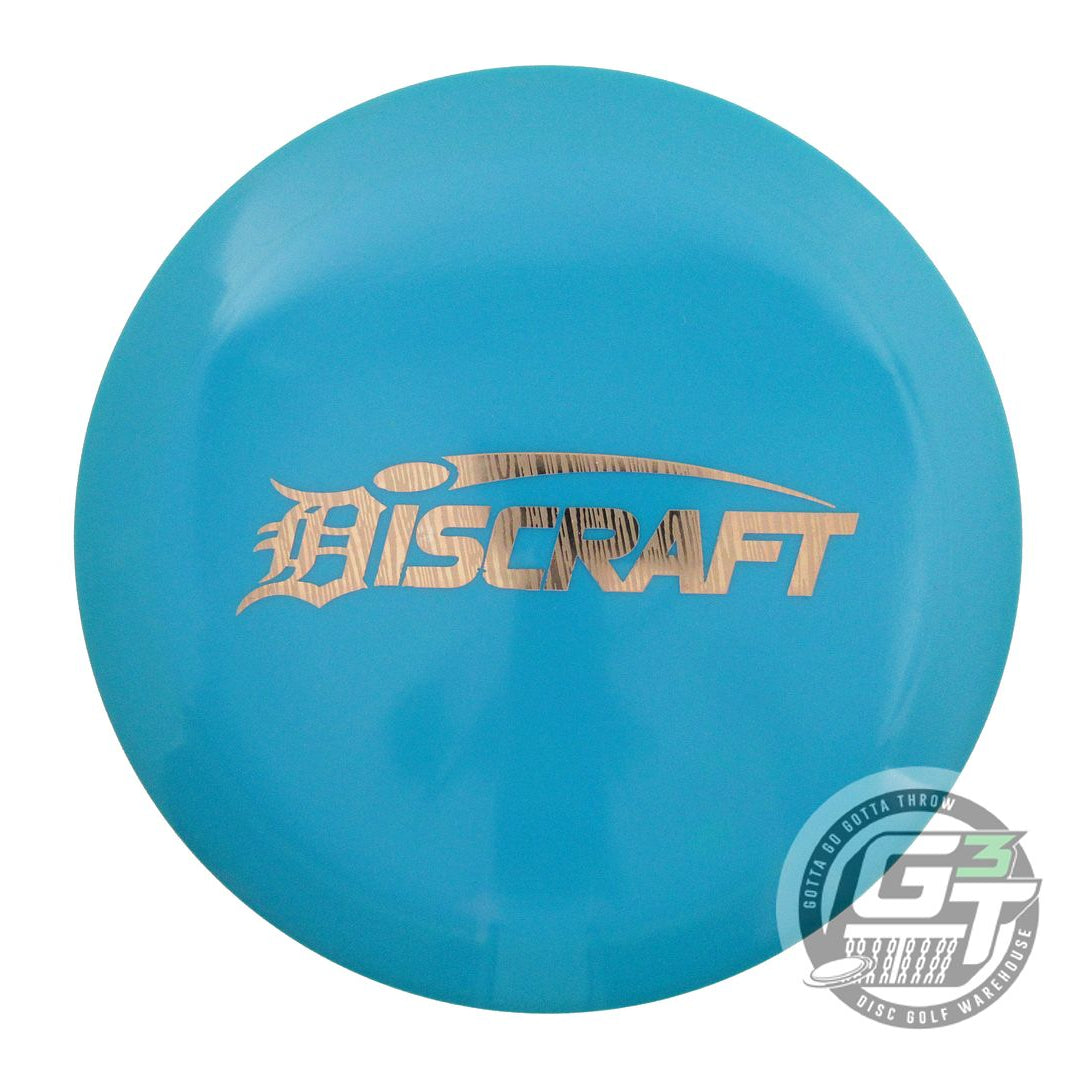 NOS Discraft ESP Thrasher 174g Teal Woodgrain Foil A Distance Driver Golf Disc
