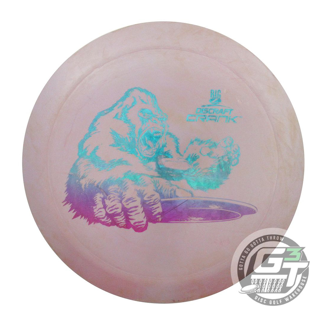 USED Discraft Big Z Crank 175g Lilac Sunset Shatter Foil Distance Driver Disc