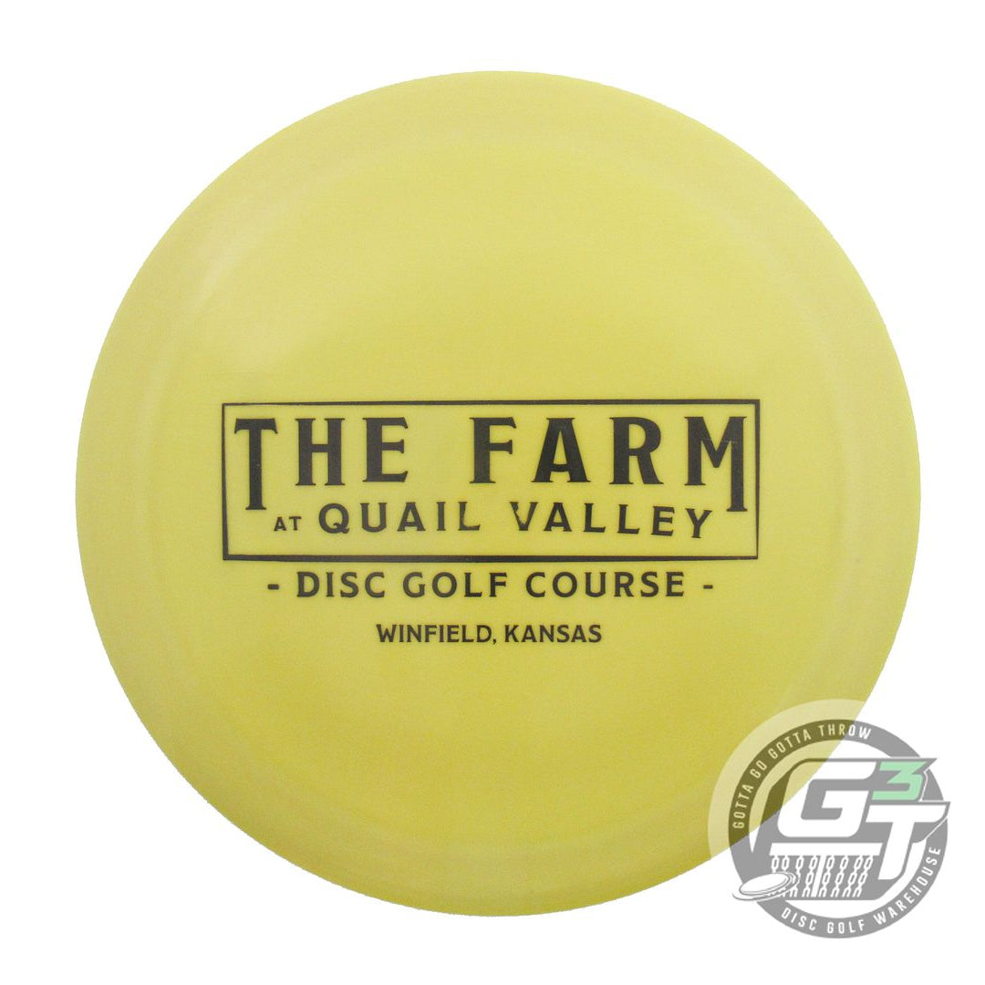 USED Dynamic Discs Fuzion Raider 175g Yellow Black Stamp Distance Driver Disc