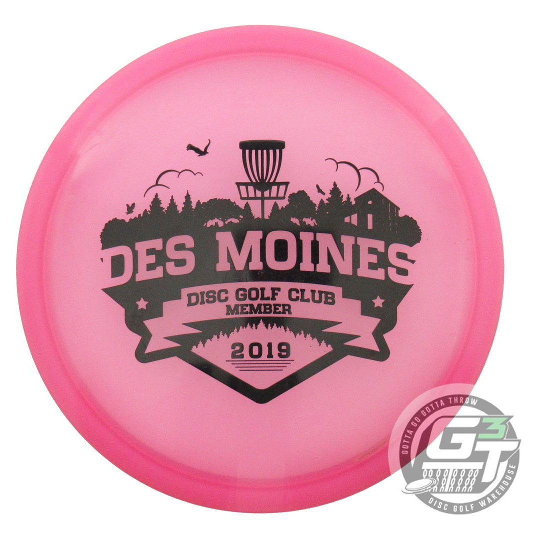 USED Discraft Z Buzzz 178g Pink Black Stamp Midrange Golf Disc