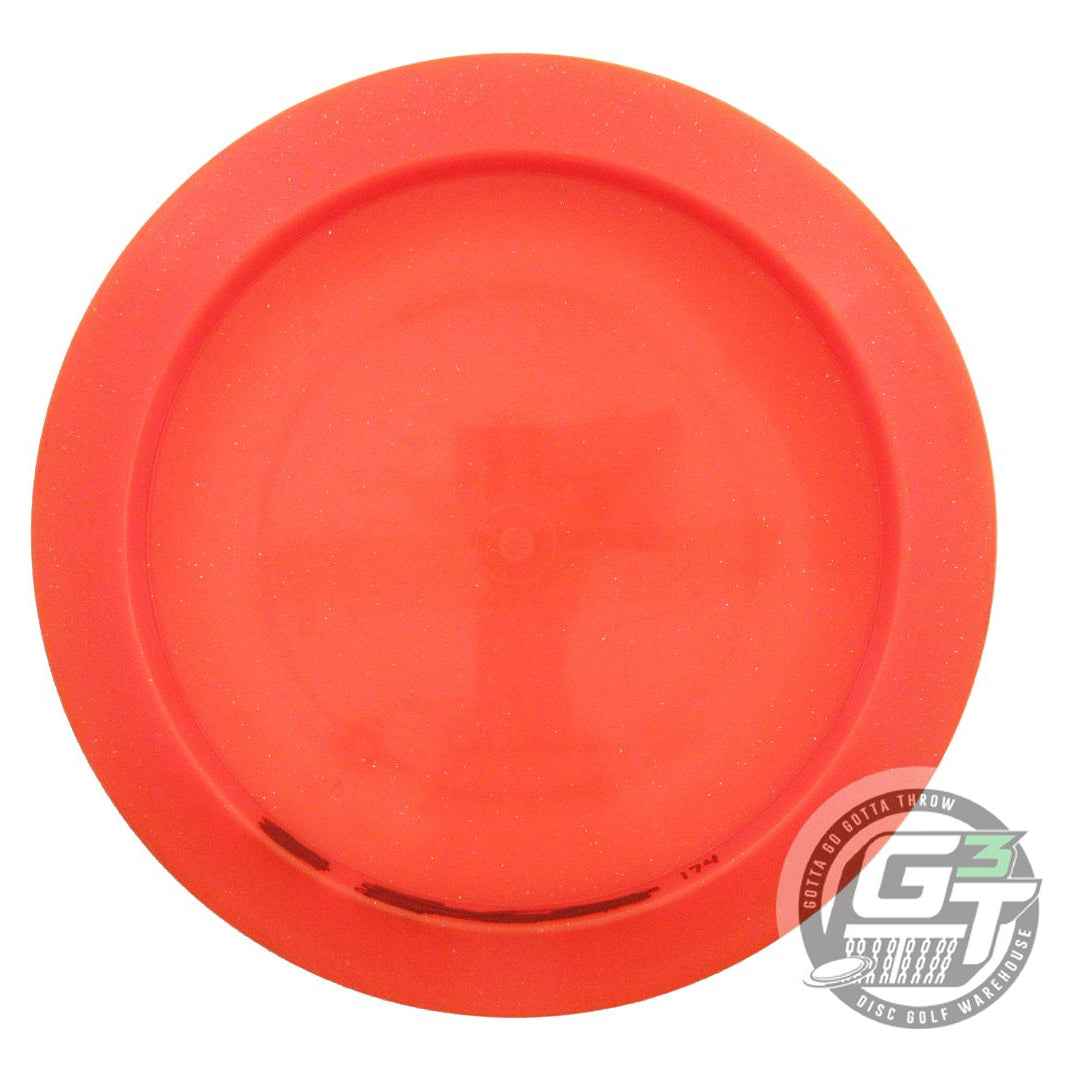 USED Dynamic Discs Lucid Defender 173g Orange Silver Foil Distance Driver Disc