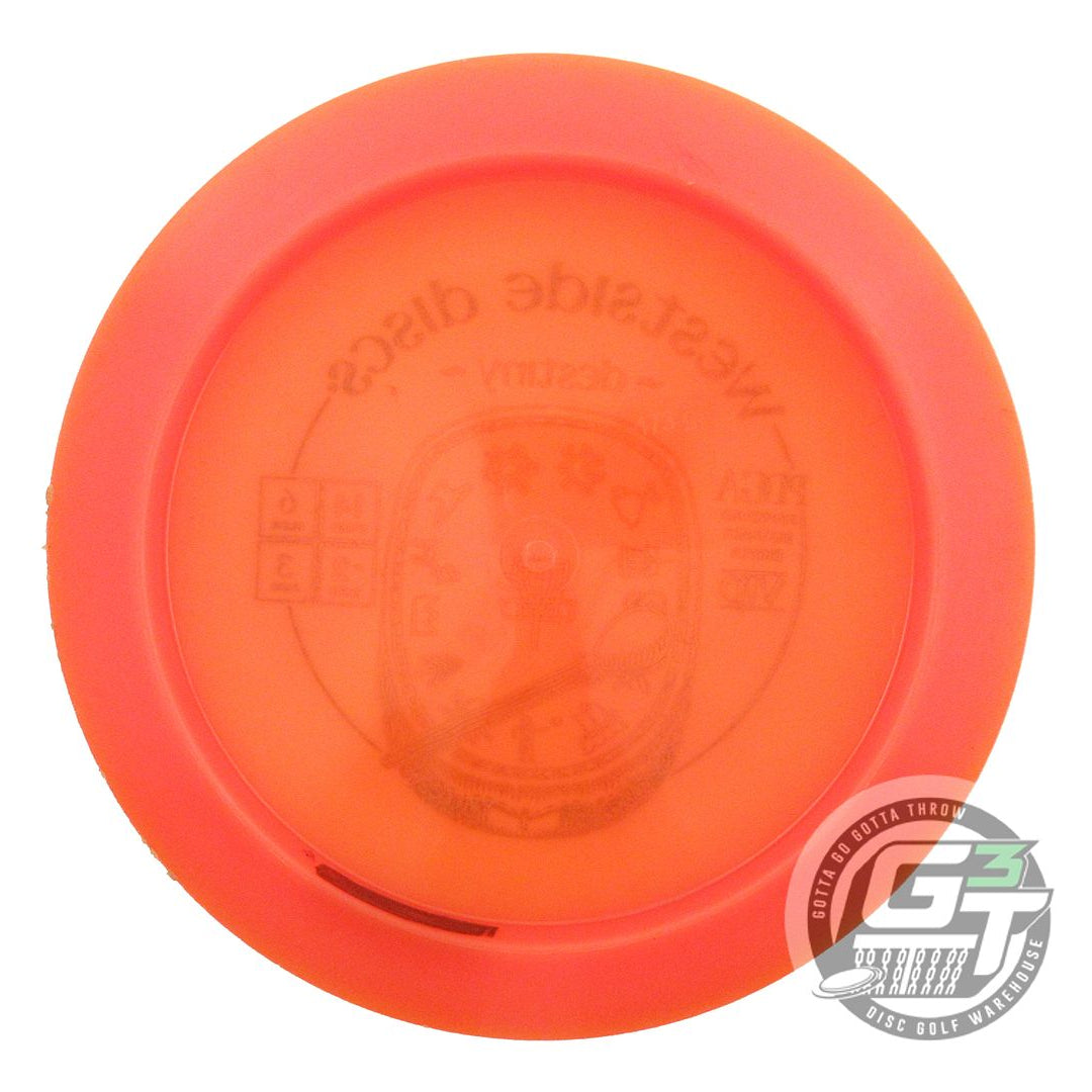 USED Westside Discs VIP Destiny 173g Orange Green Foil Distance Driver Golf Disc