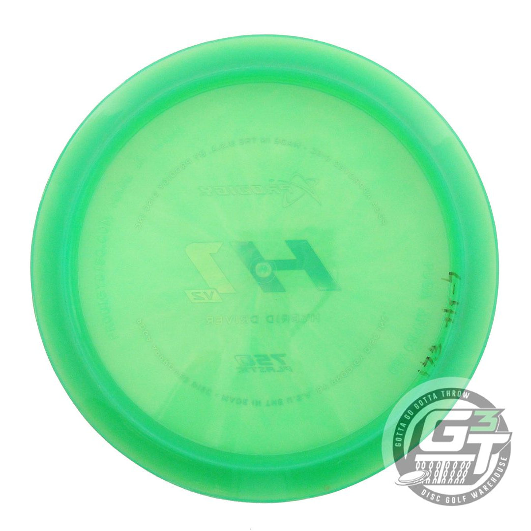 USED Prodigy Discs 750 H1 V2 173g Green Silver Foil Hybrid Driver Golf Disc