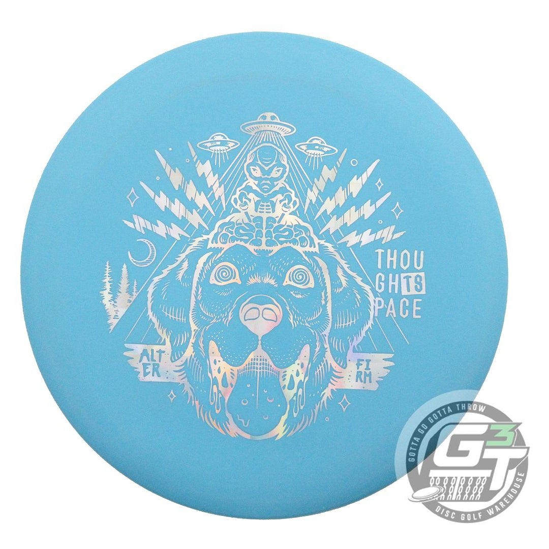 NOS Thought Space Nerve Firm Alter 174g Sky Blue Prism Foil Putter Golf Disc
