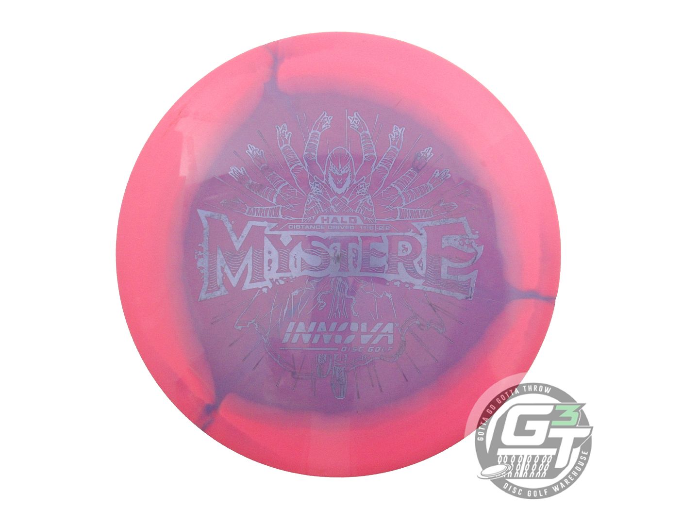 USED Innova Halo Star Mystere 171g Pink-Purple Distance Driver Golf Disc