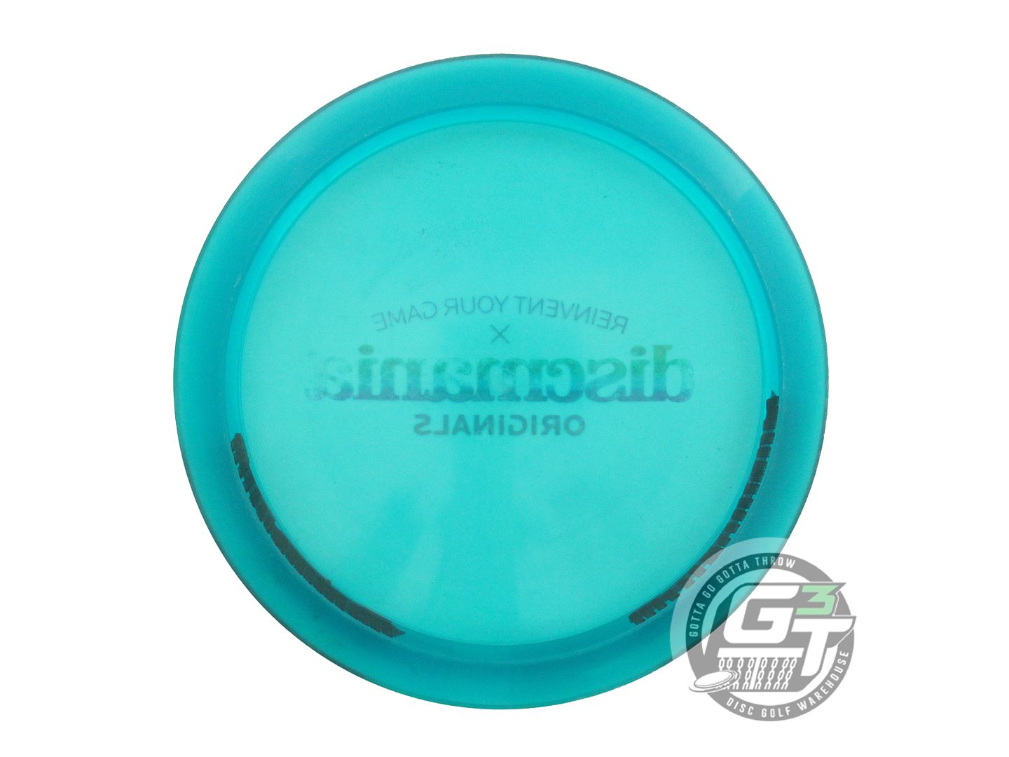 USED DiscMania BAR STAMP C-Line FD3 176g Teal Rainbow Shatter Driver Golf Disc