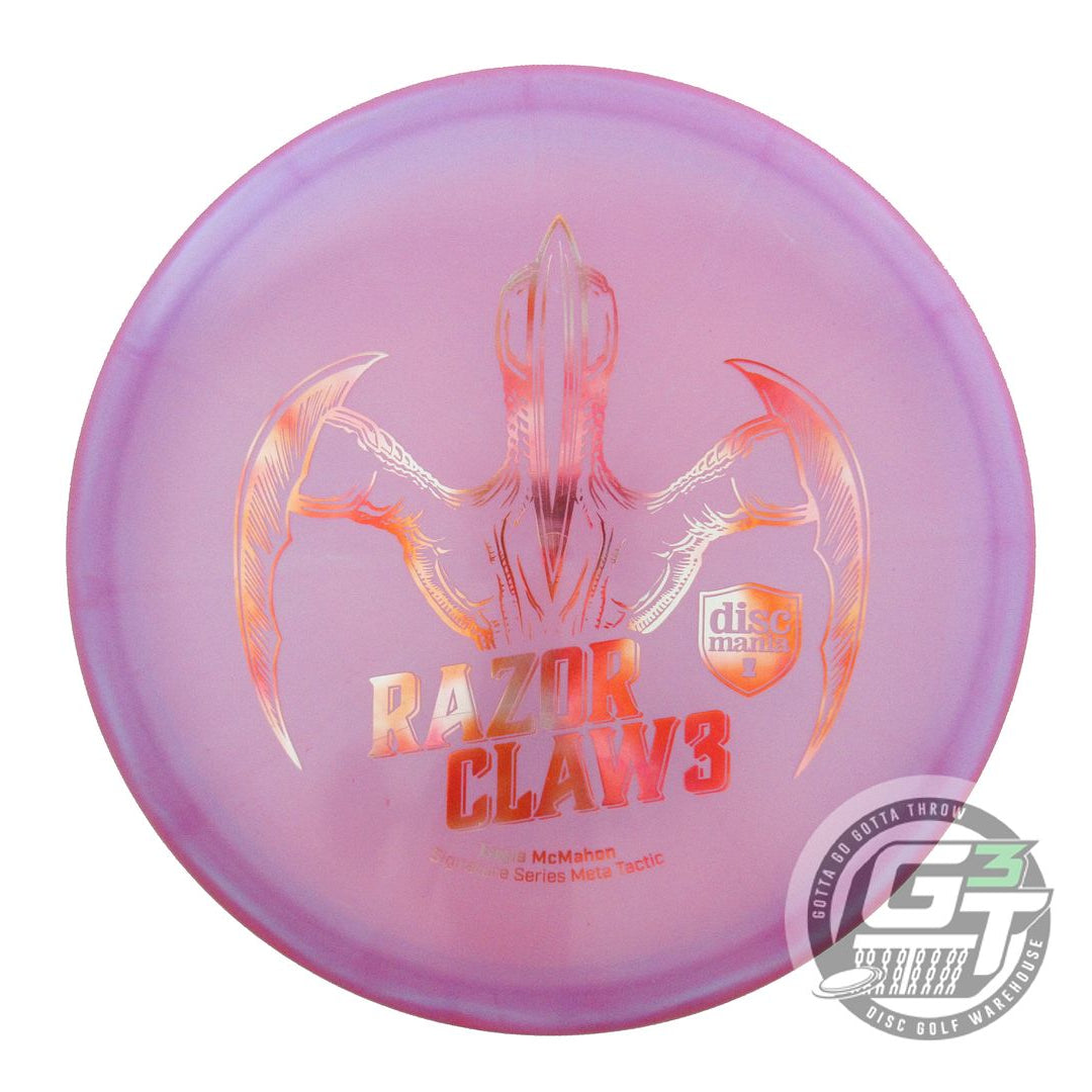 USED DiscMania RAZOR CLAW 3 Meta Tactic 173g Purple Cloud Foil Putter Golf Disc