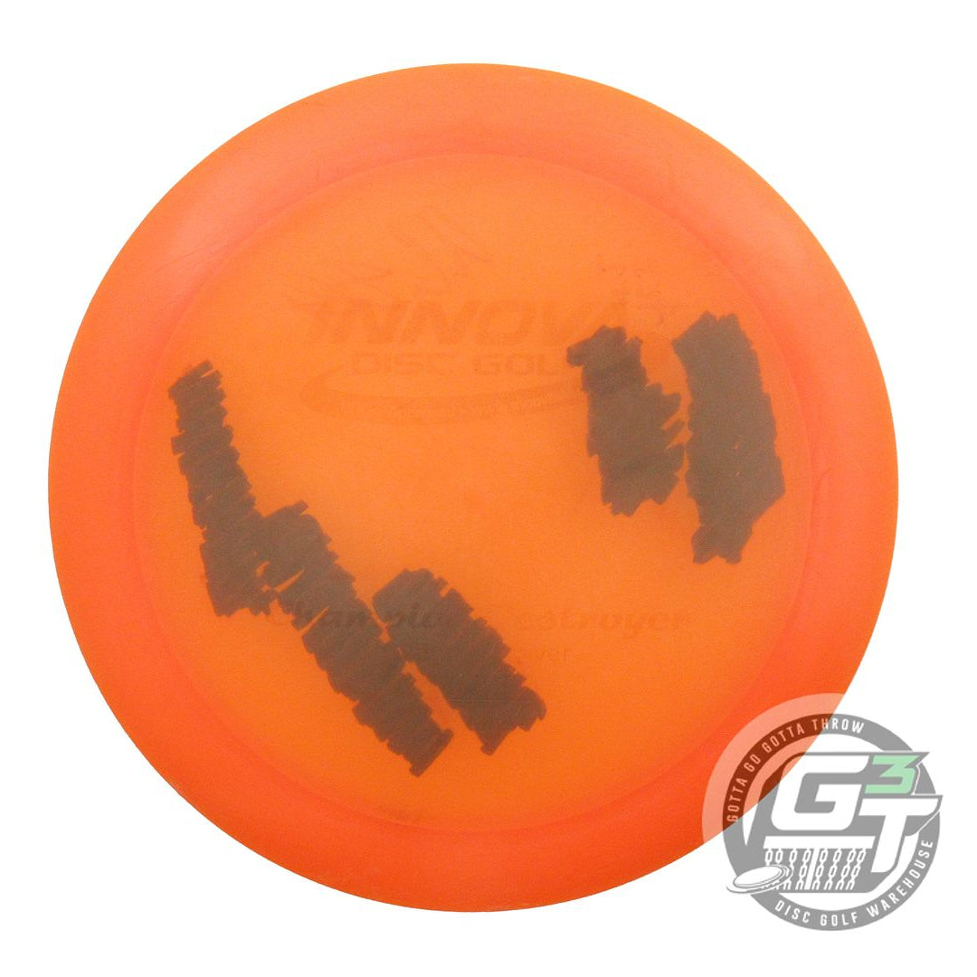 USED Innova Champion Destroyer 176g Orange Wiped Stamp Distance Driver Golf Disc