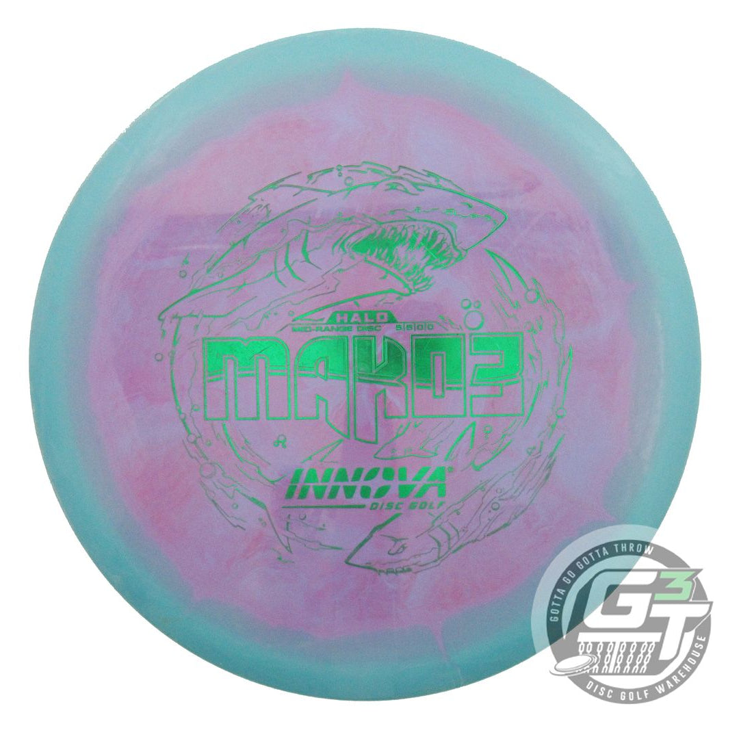 USED Innova Halo Star Mako3 180g Seafoam-Purple Midrange Golf Disc