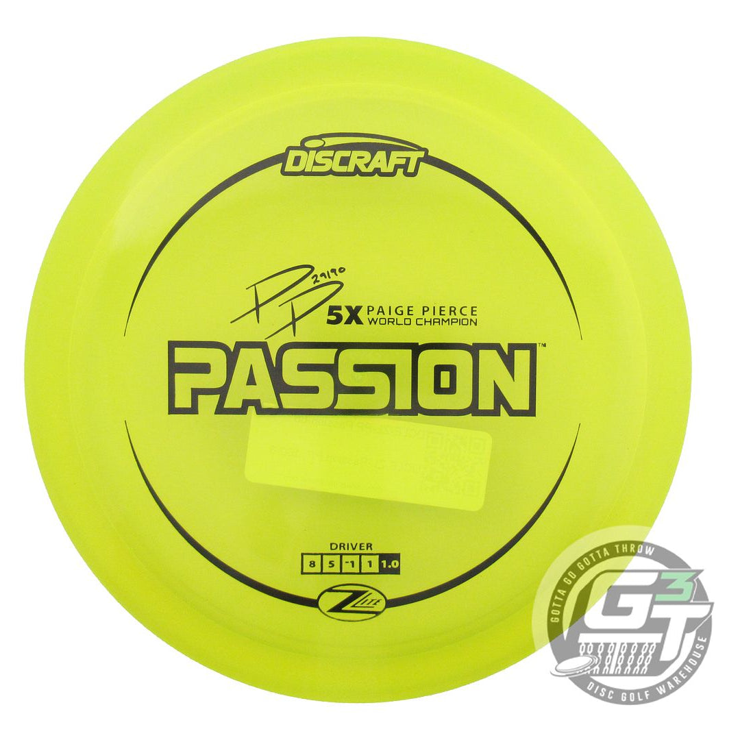 Discraft Paige Pierce Signature Z Lite Passion Fairway Driver Golf Disc (Individually Listed)