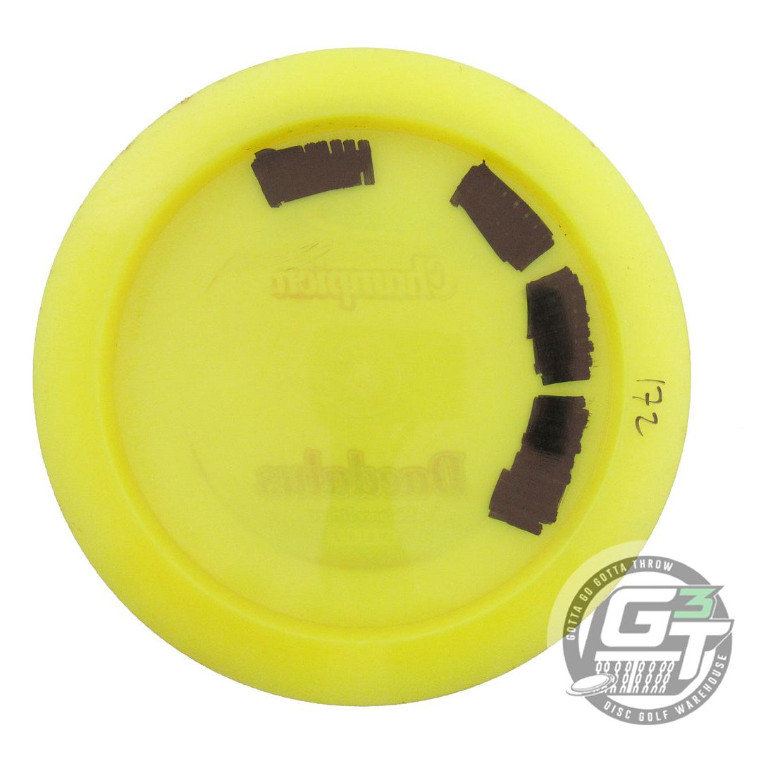 USED Innova Champion Daedalus 172g Yellow Rainbow Foil Distance Driver Golf Disc