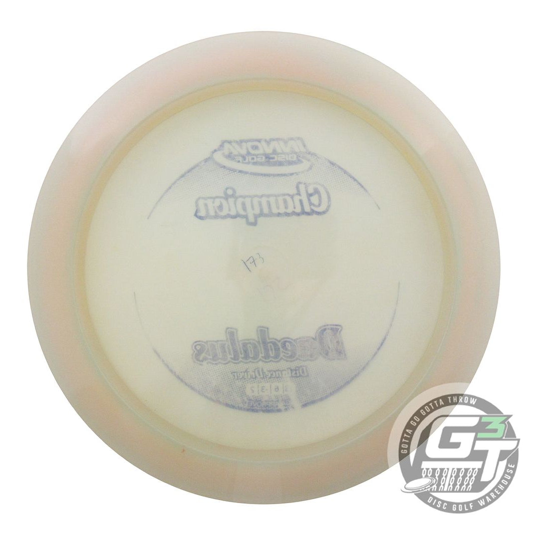 USED Innova Champion Daedalus 173g Smoke Blue Foil Distance Driver Disc