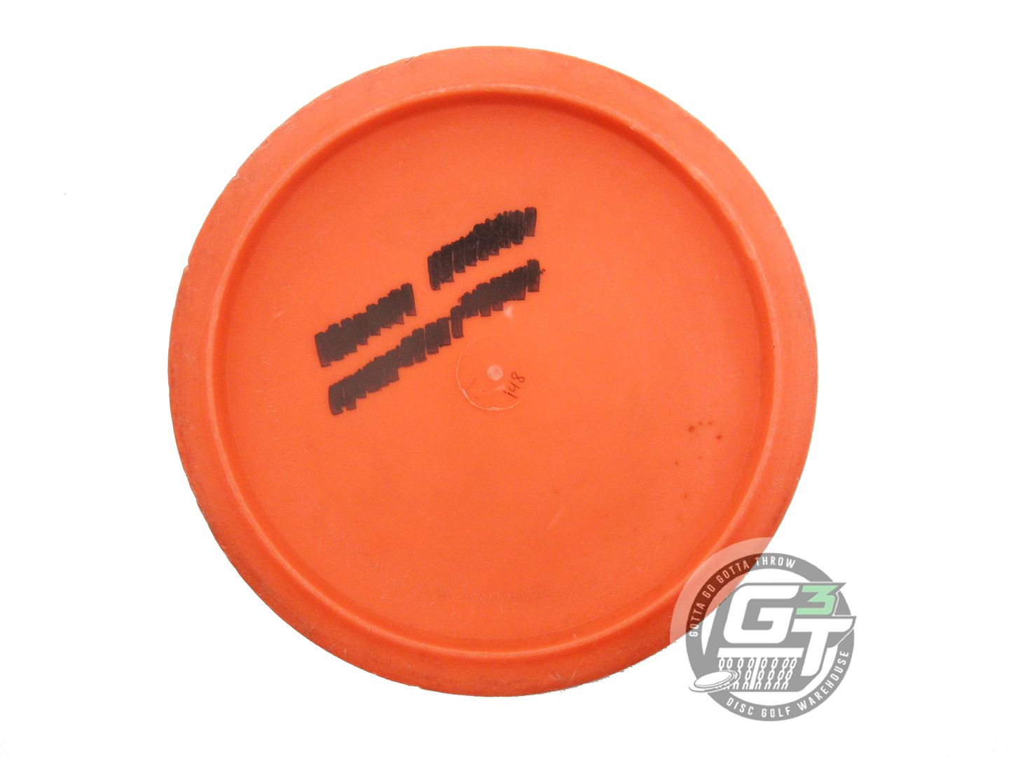 USED Innova DX Leopard 148g Orange Silver Foil Fairway Driver Golf Disc