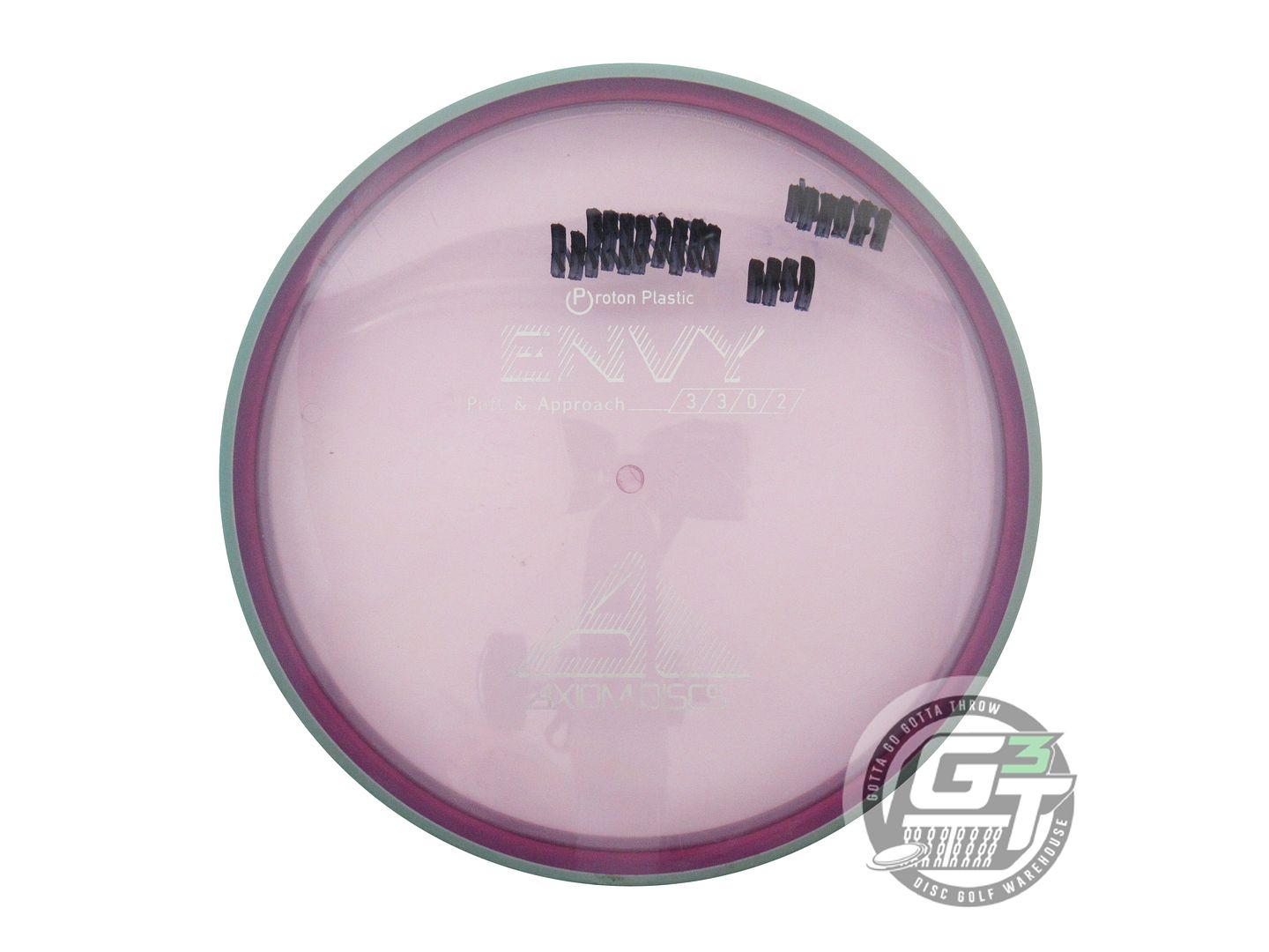 USED Axiom Discs Proton Envy 169g Purple Slate Rim Putter Golf Disc