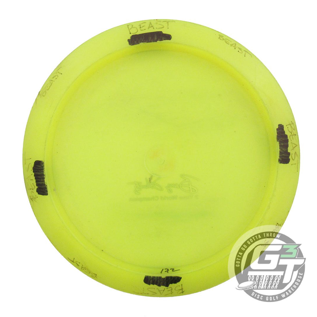 USED Innova Champion Beast 173g Yellow Blue Foil Distance Driver Golf Disc