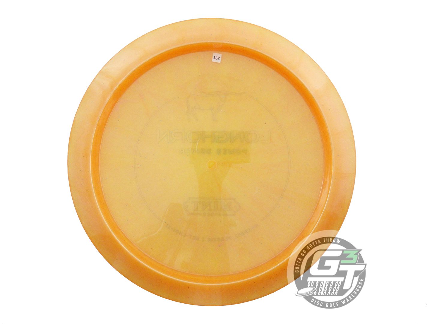 NOS Mint Discs Eternal Longhorn 168g Marigold Distance Driver Golf Disc