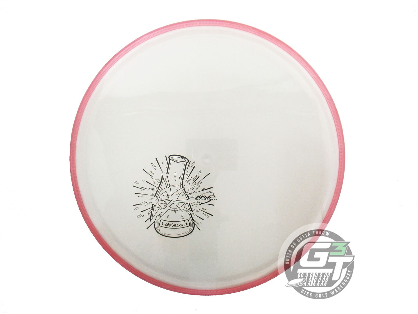 USED Axiom Discs X-OUT Prism Plasma Pyro 176g White Pink Rim Midrange Golf Disc