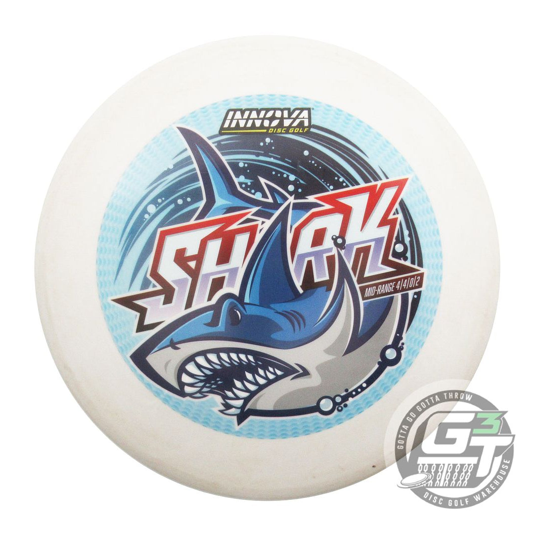 USED Innova DX Shark 154g White FullColor Midrange Golf Disc