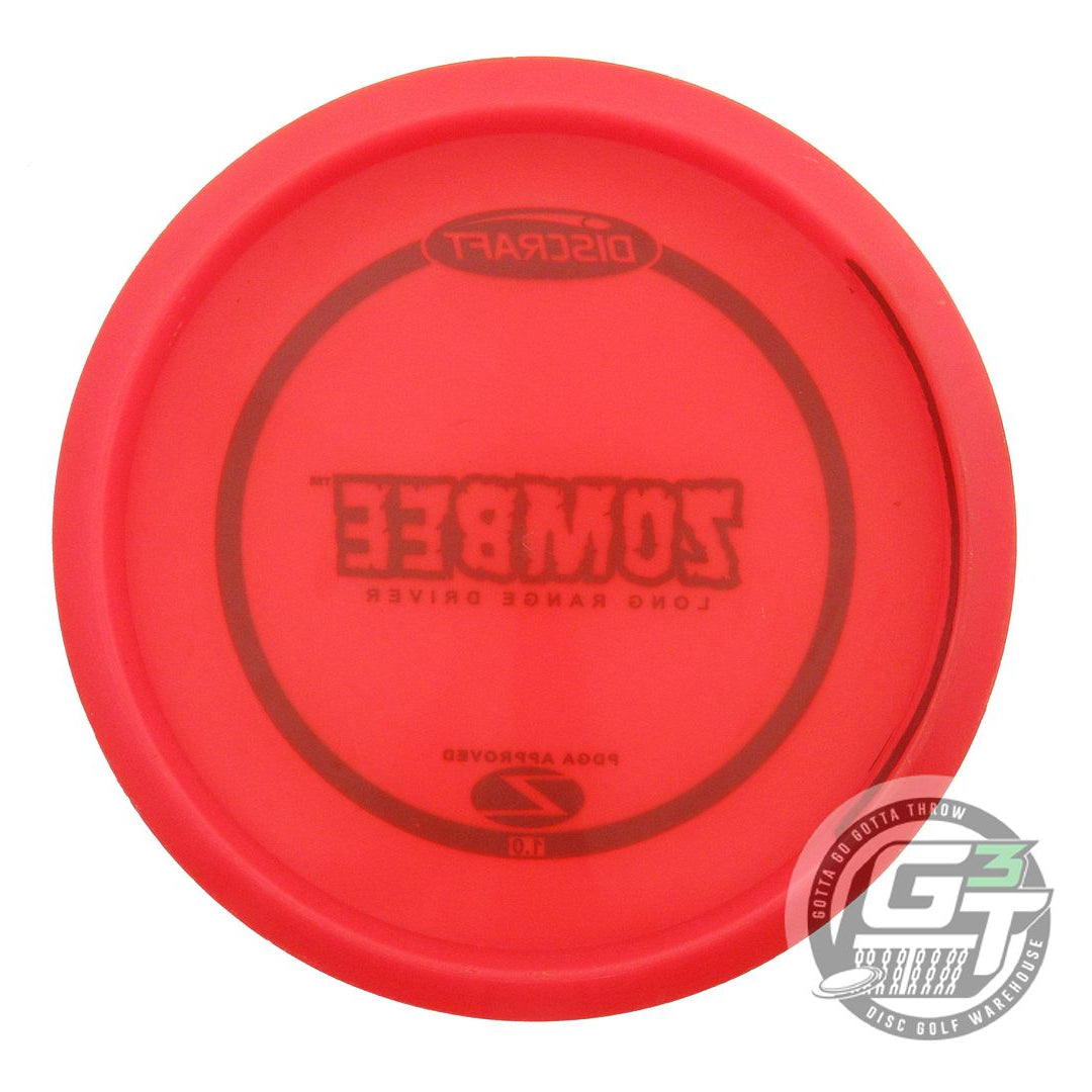 USED Discraft Z Zombee 179g Red Blue Stamp PFN OOP Fairway Driver Golf Disc