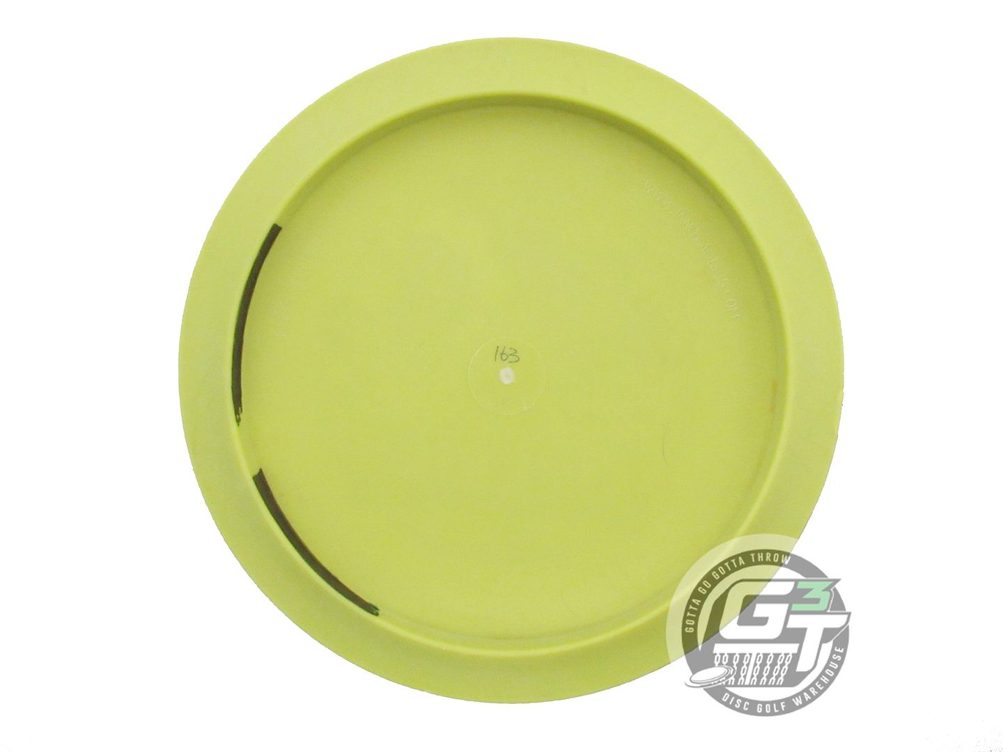 USED Innova DX Firebird 163g Yellow Silver Foil Distance Driver Golf Disc