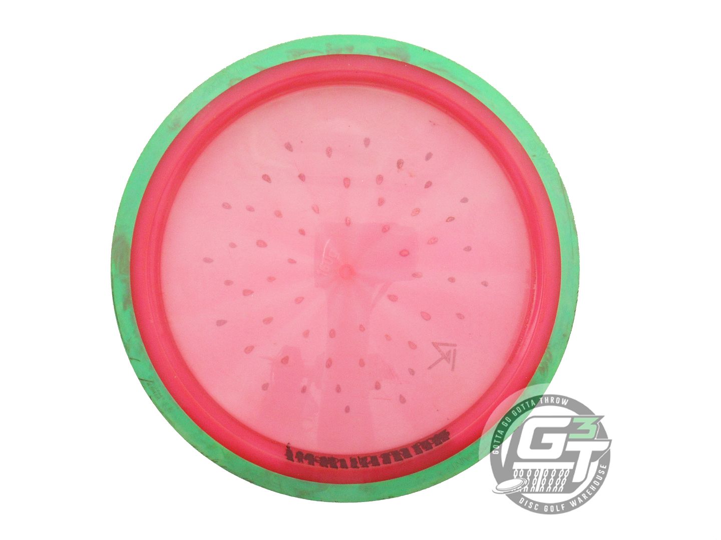 USED Axiom Discs Proton Insanity 160g Pink Green Rim Distance Driver Golf Disc