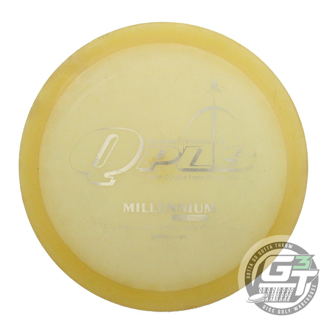 USED Millennium Quantum Polaris LS 165g Yellow Silver Foil Fairway Driver Disc