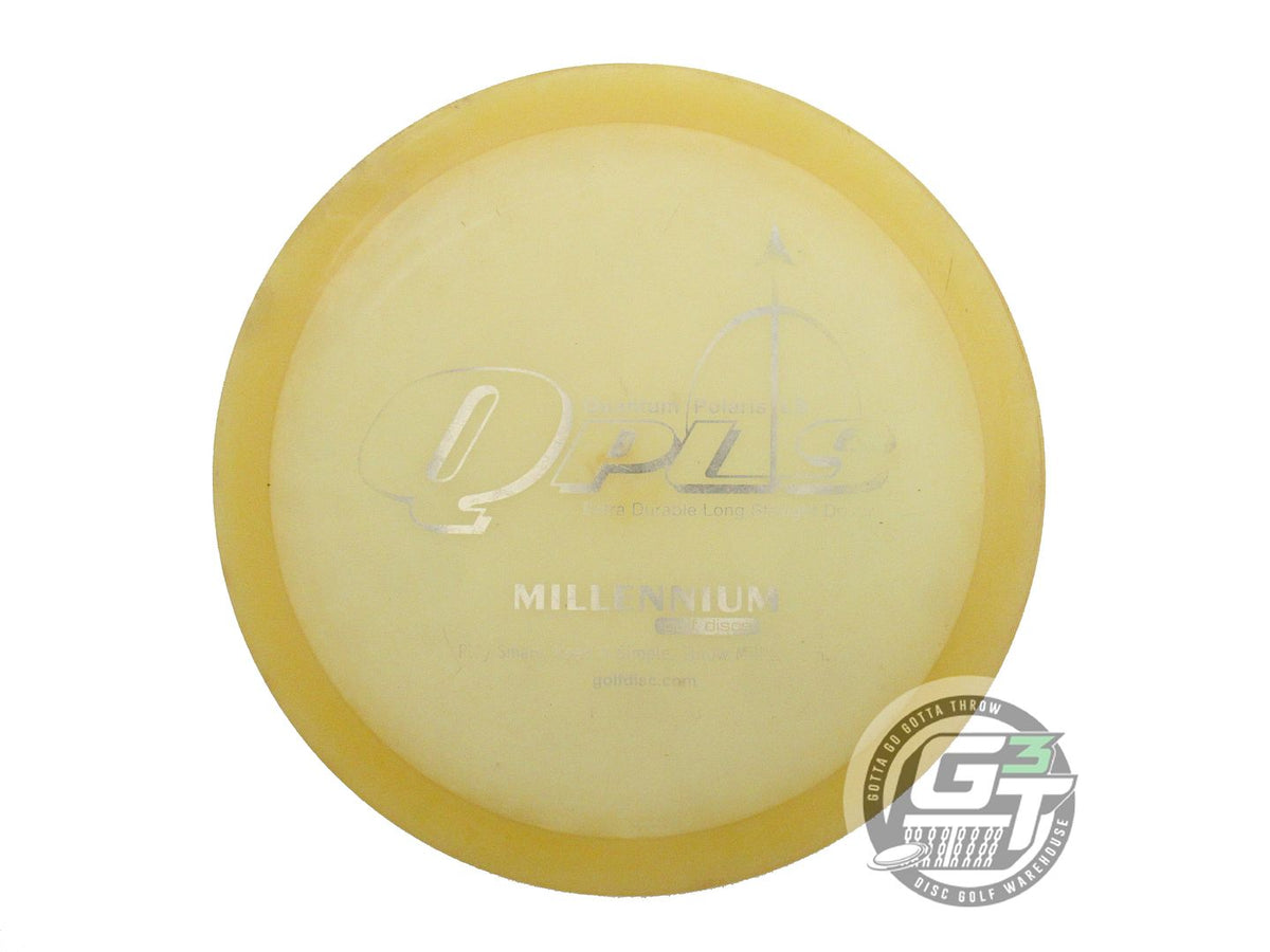 USED Millennium Quantum Polaris LS 165g Yellow Silver Foil Fairway Driver Disc