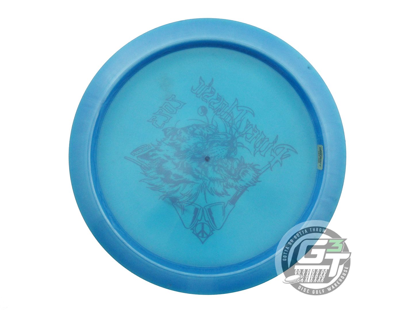USED Discraft Z Heat 169g Blue Black Stamp Distance Driver Golf Disc