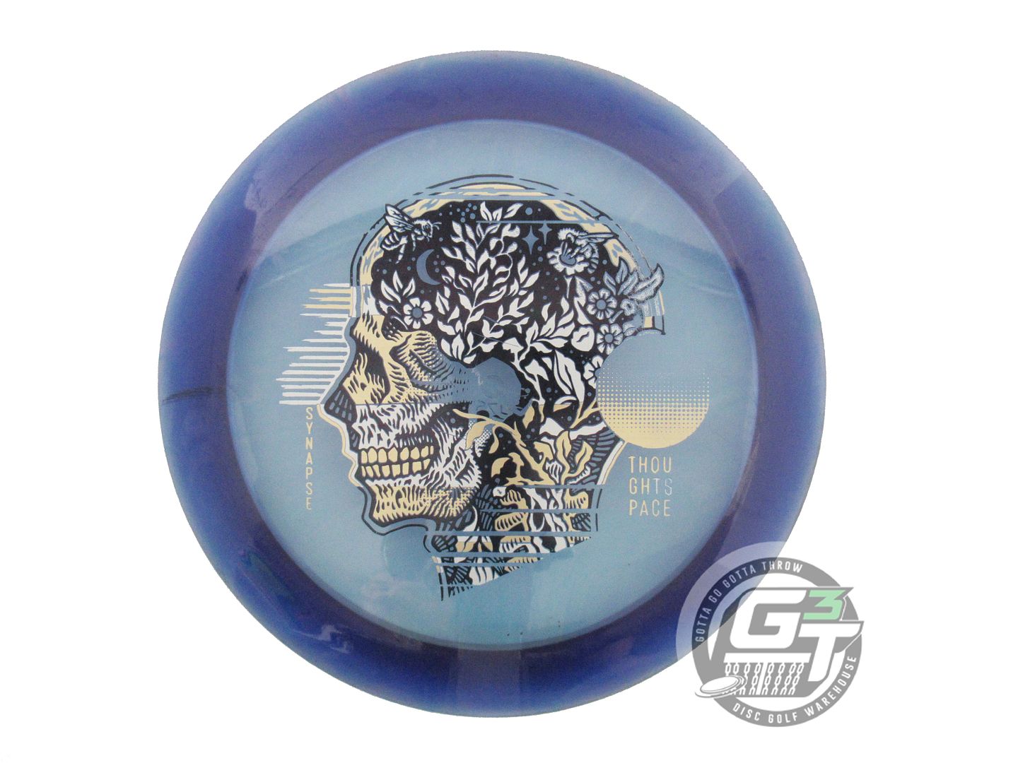 USED Thought Space Ethos Synapse 175g Purple Distance Driver Golf Disc