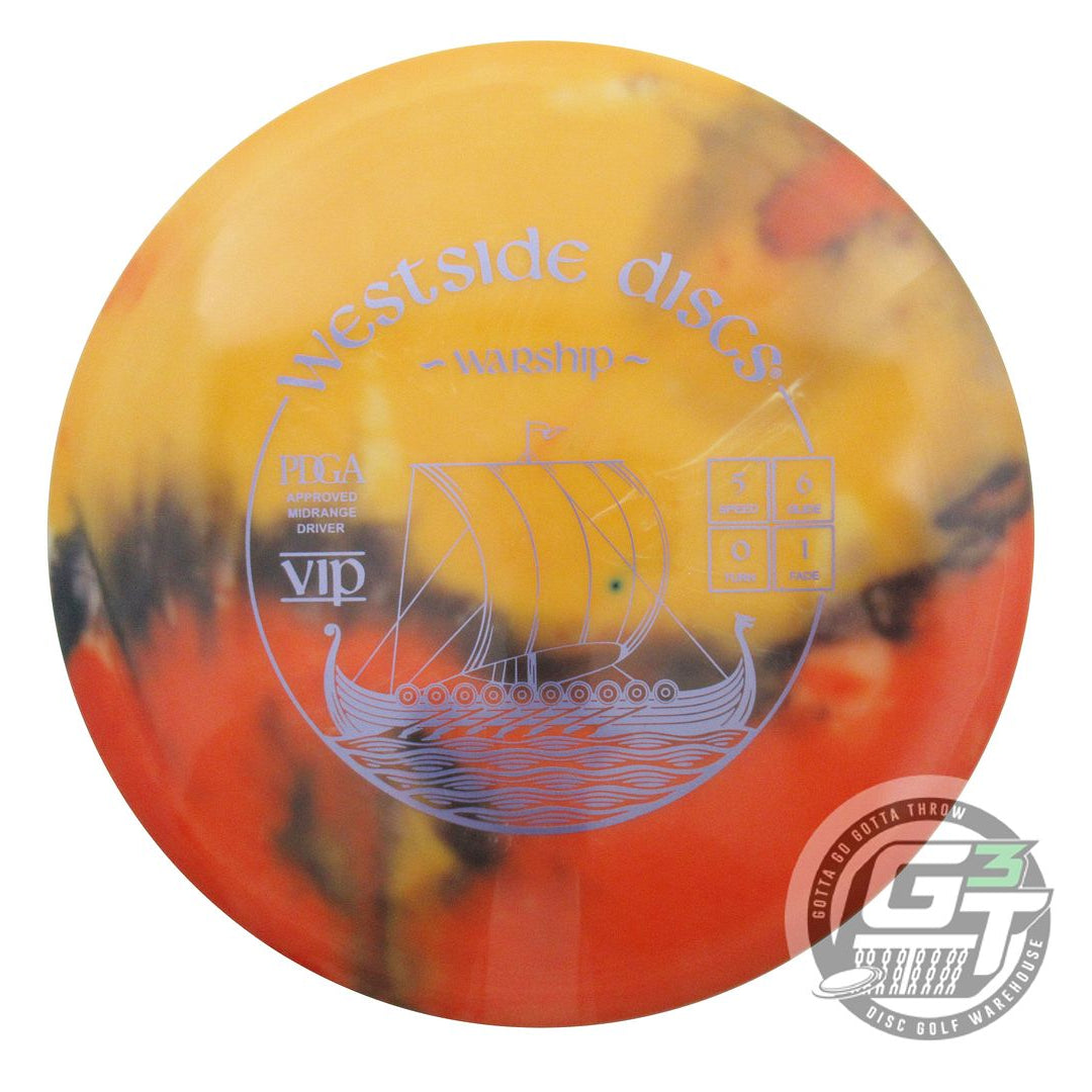 Westside MyDye VIP Warship Midrange Golf Disc (Individually Listed)