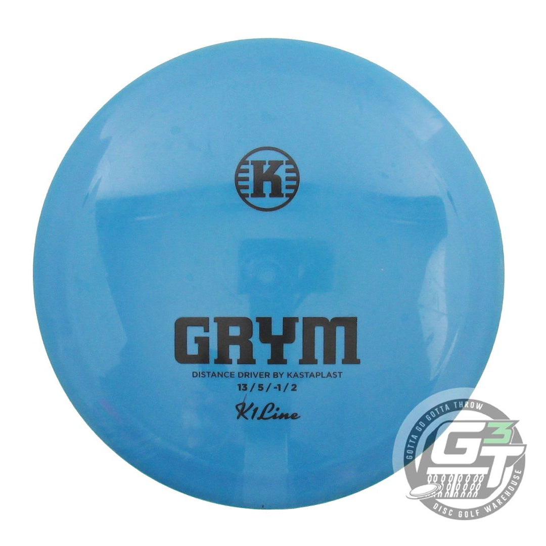 USED Kastaplast K1 Grym 175g Blue Black Stamp Distance Driver Golf Disc