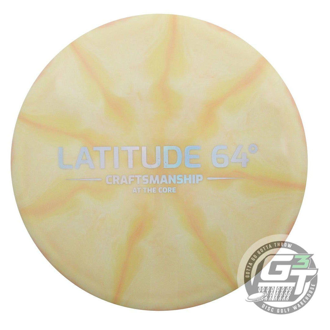 Latitude 64 Limited Edition National Disc Golf Day Gold Ice Burst Claymore Midrange Golf Disc (Individually Listed)