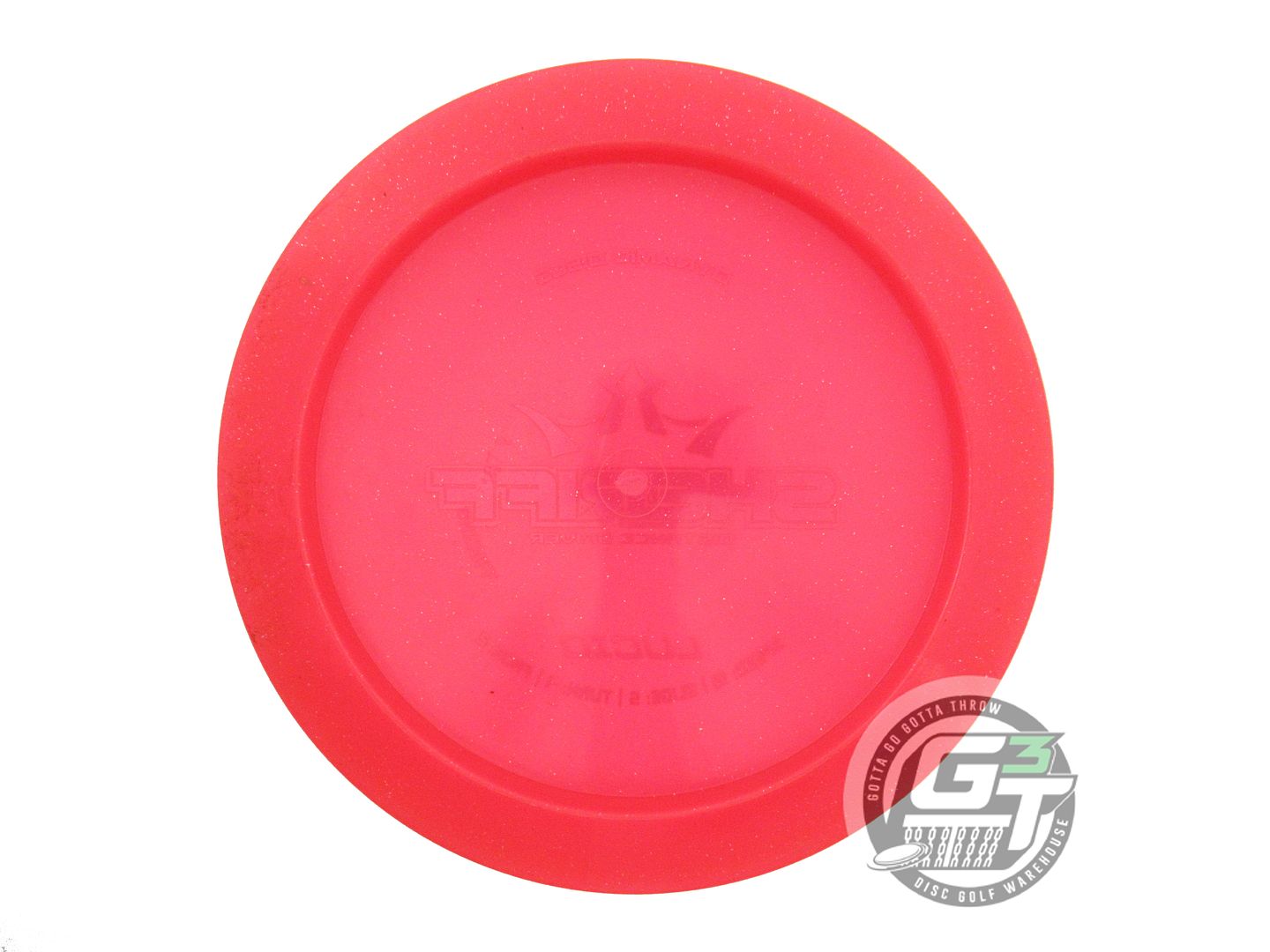 USED Dynamic Discs Lucid Sheriff 167g Red Gold Foil Distance Driver Golf Disc