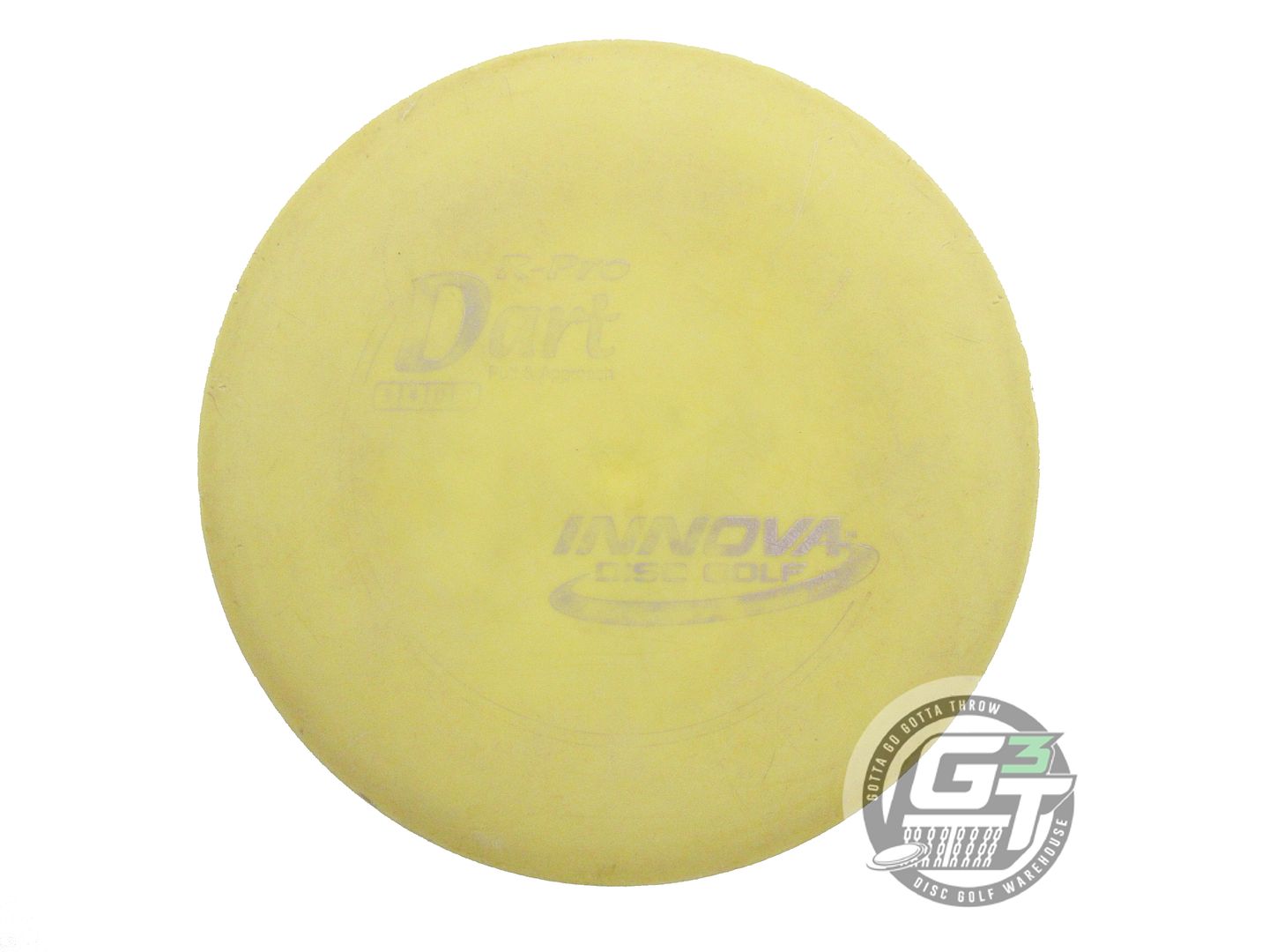 USED Innova R-Pro Dart 174g Yellow Wiped Stamp Putter Golf Disc