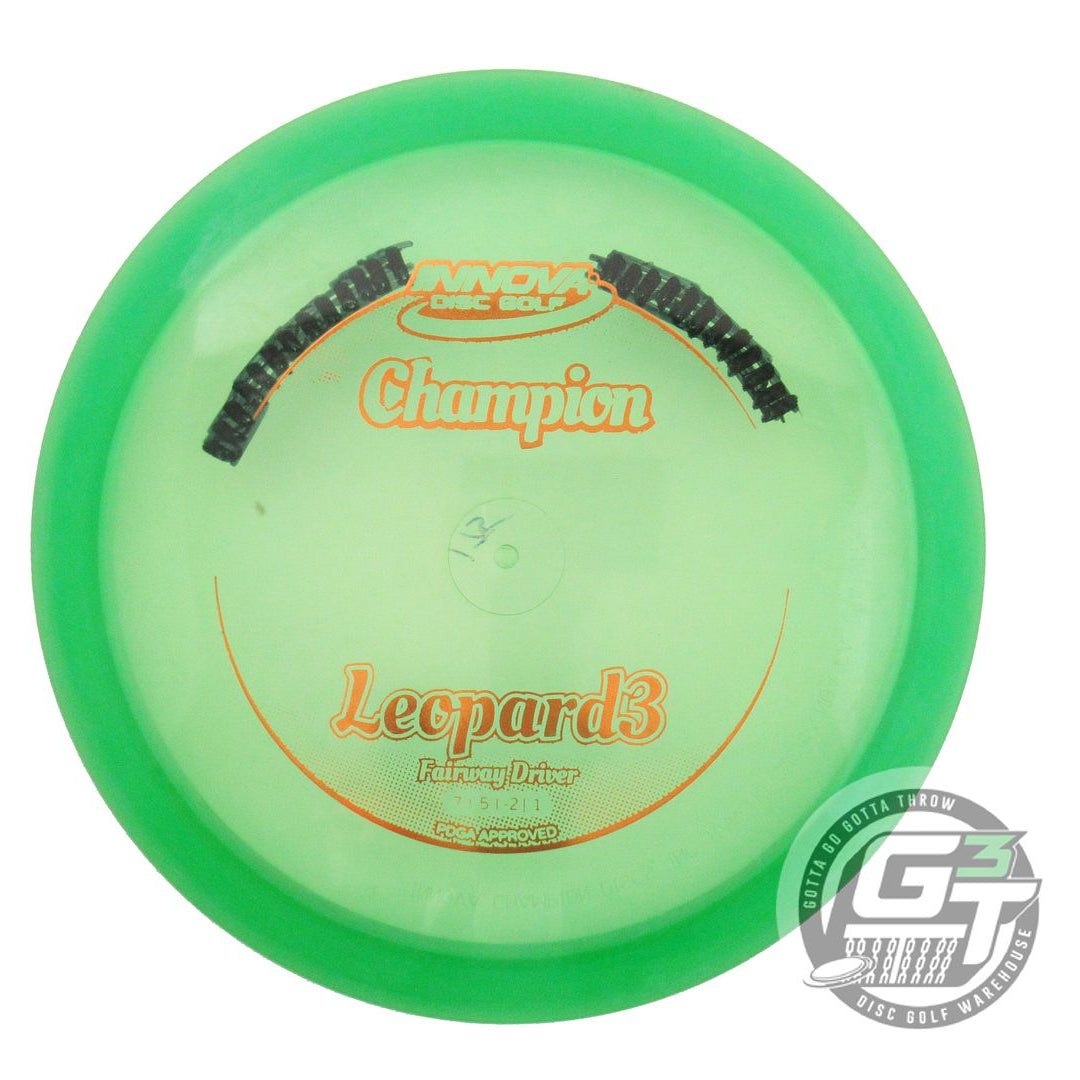 USED Innova Champion Leopard3 175g Green Copper Foil Fairway Driver Golf Disc