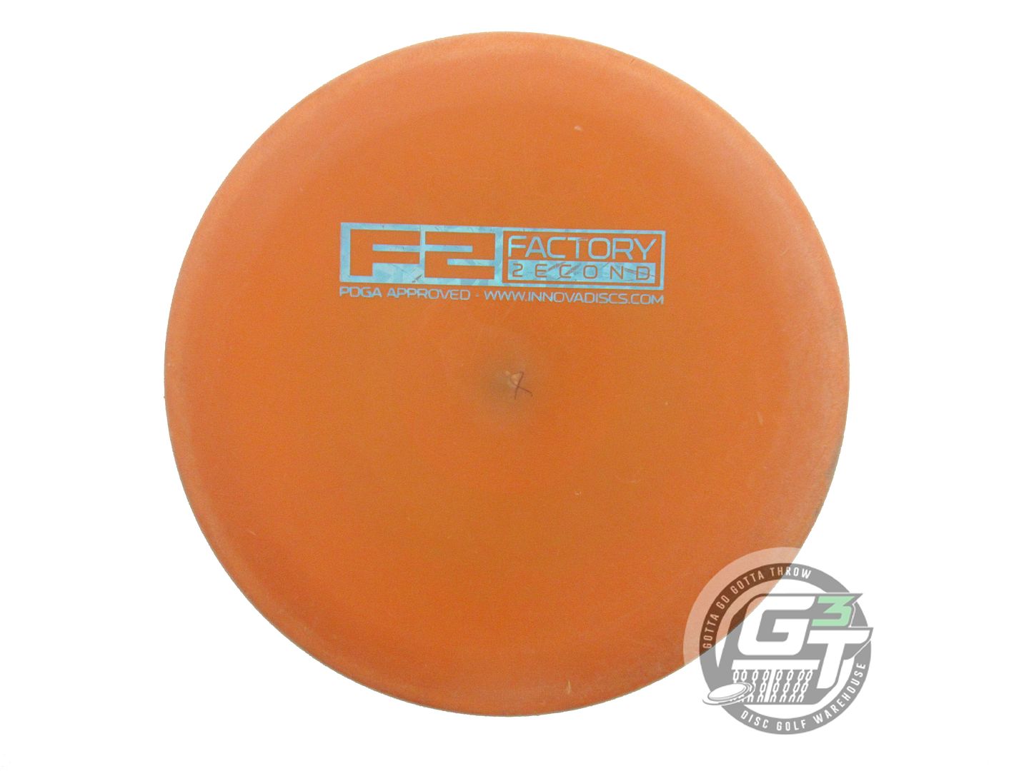 USED Innova X-OUT XT Whale 175g Orange Putter Golf Disc