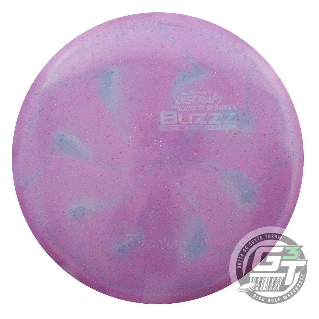 Discraft Limited Edition 2025 Ledgestone Open Sparkle Titanium Buzzz Midrange Golf Disc (Individually Listed)