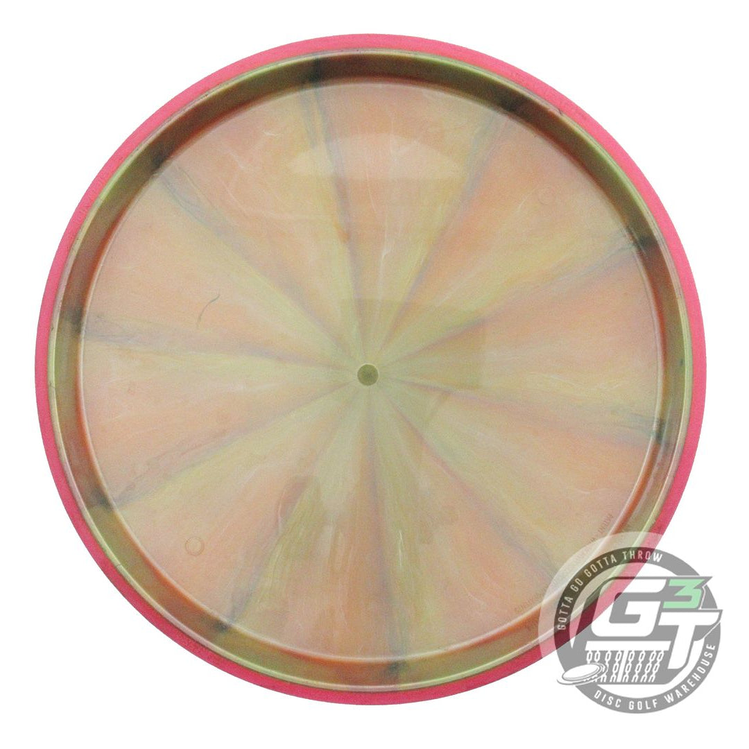 USED Axiom Discs Plasma Proxy 172g Gold-Orange Pink Rim Putter Golf Disc