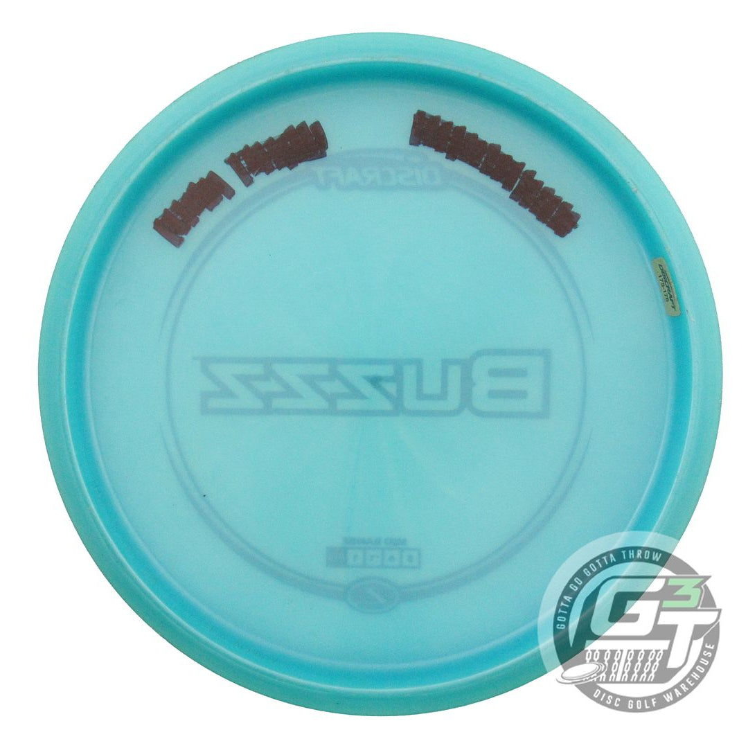 USED Discraft Z Buzzz 176g Teal Blue Foil Midrange Golf Disc