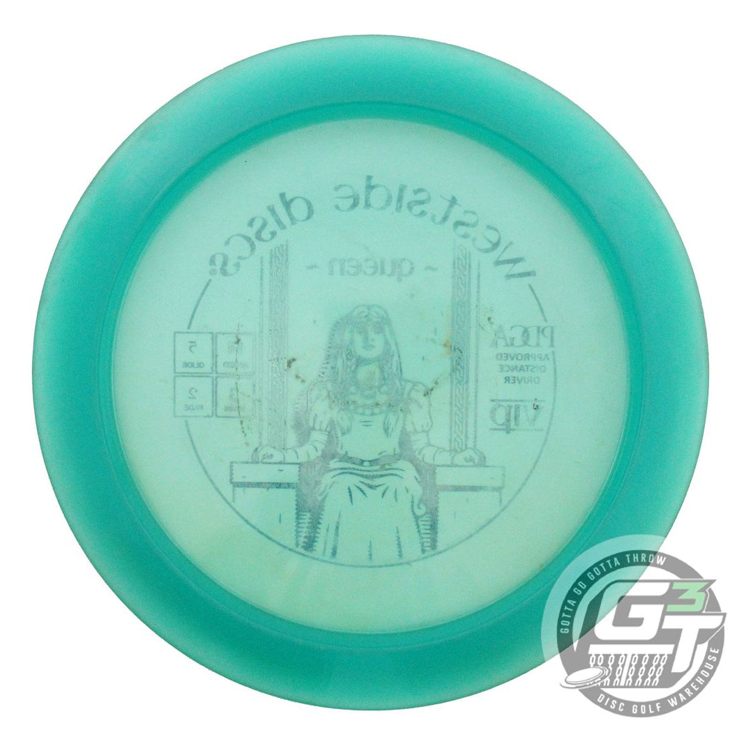 USED Westside Discs VIP Queen 169g Green Blue Foil Distance Driver Golf Disc