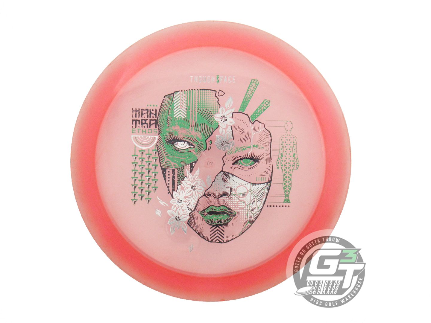 USED Thought Space Ethos Mantra 166g Pink Fairway Driver Golf Disc