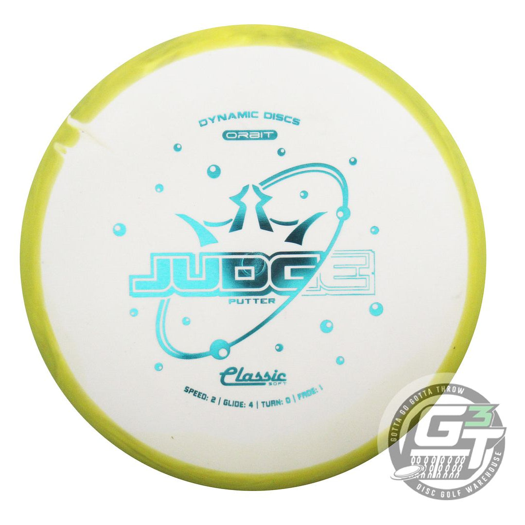 Dynamic Discs Classic Soft Orbit Judge Putter Golf Disc (Individually Listed)