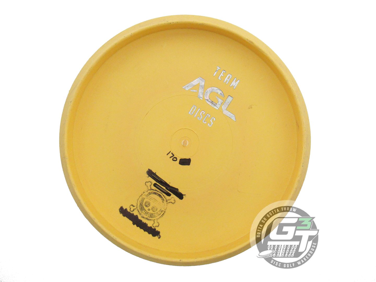 USED Above Ground Level Woodland Manzanita 170g Marigold Snake Foil Putter Disc
