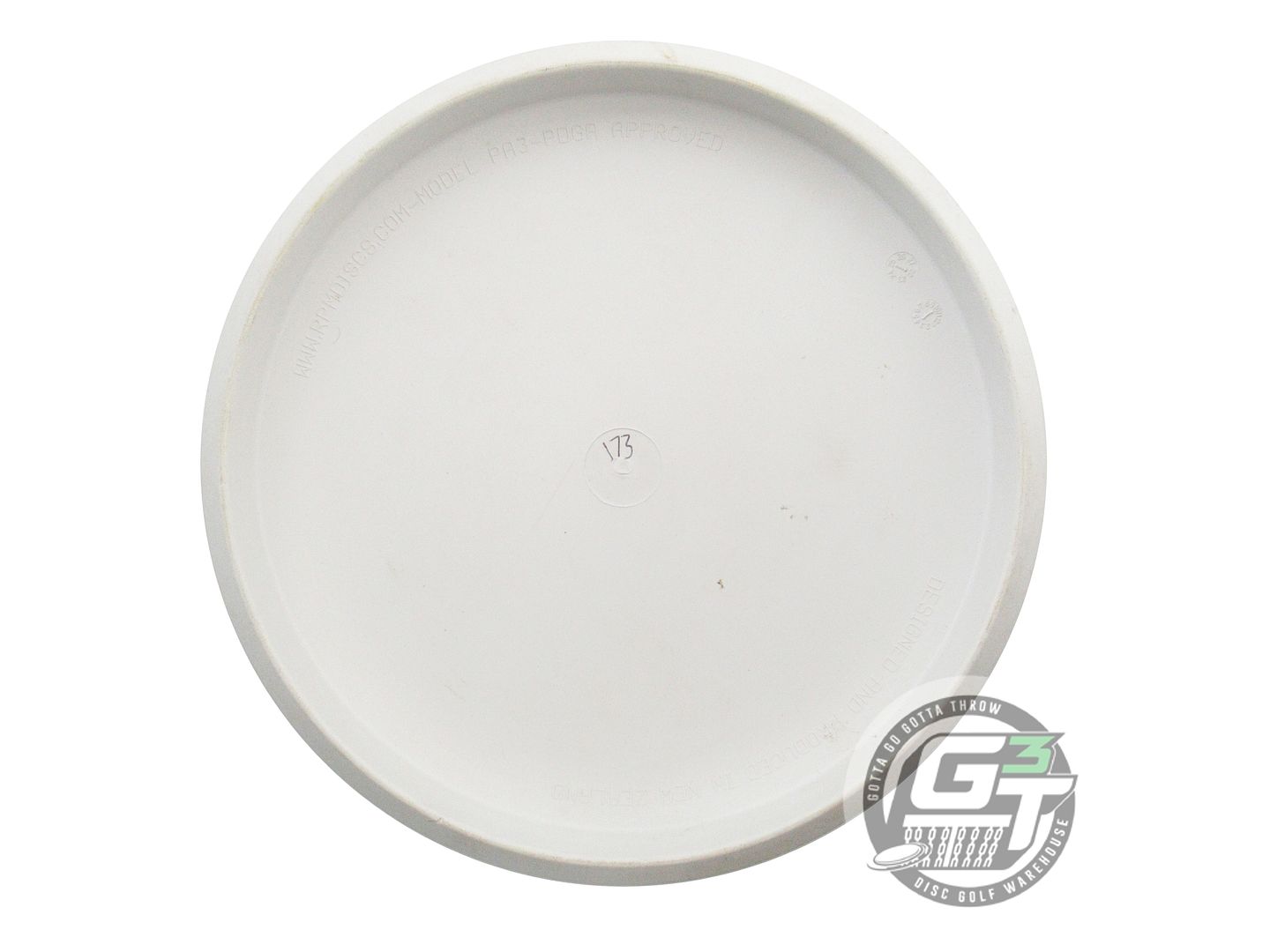 USED RPM Discs Strata Takapu 173g White Green Foil Putter Golf Disc