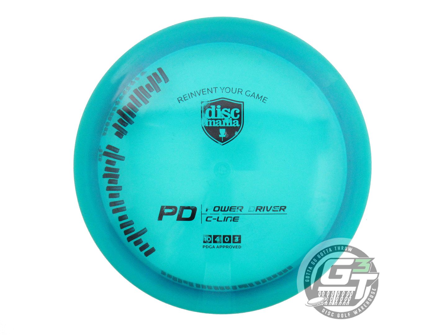 USED DiscMania C-Line PD 170g Teal Black Stamp Distance Driver Golf Disc