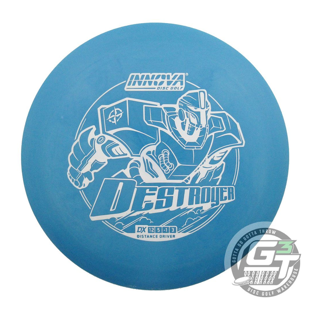 USED Innova DX Destroyer 169g Teal White Stamp Distance Driver Golf Disc
