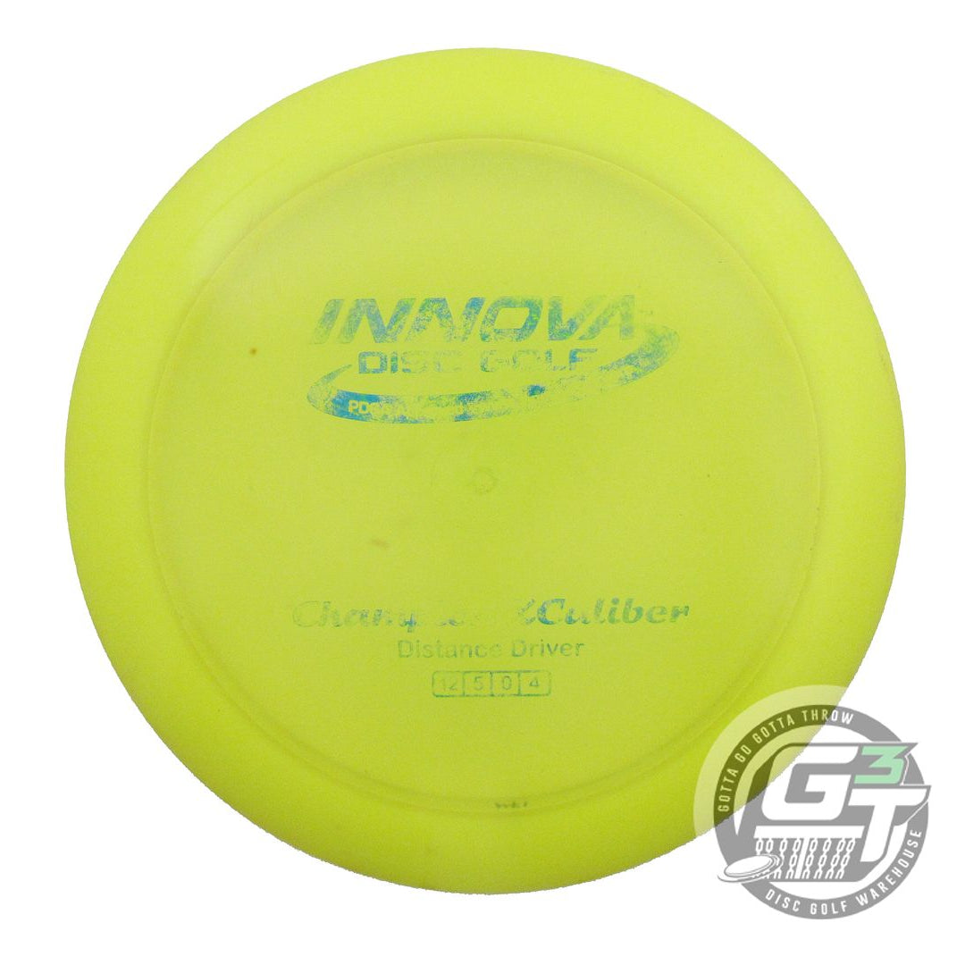 USED Innova Champion Xcaliber 174g Yellow Blue Foil Distance Driver Golf Disc