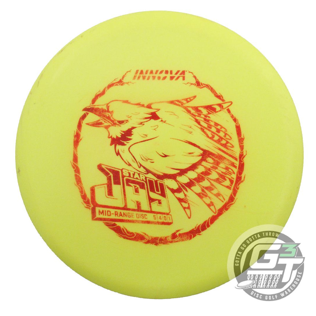 USED Innova Star Jay 179g Yellow Red Stamp Midrange Golf Disc