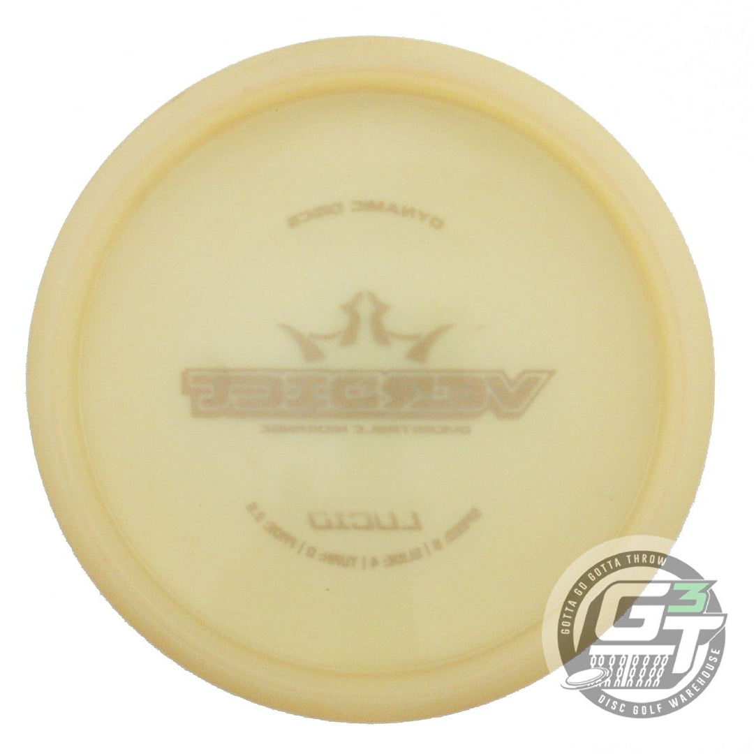 USED Dynamic Discs Lucid Verdict 175g Cream Silver Stamp Midrange Golf Disc
